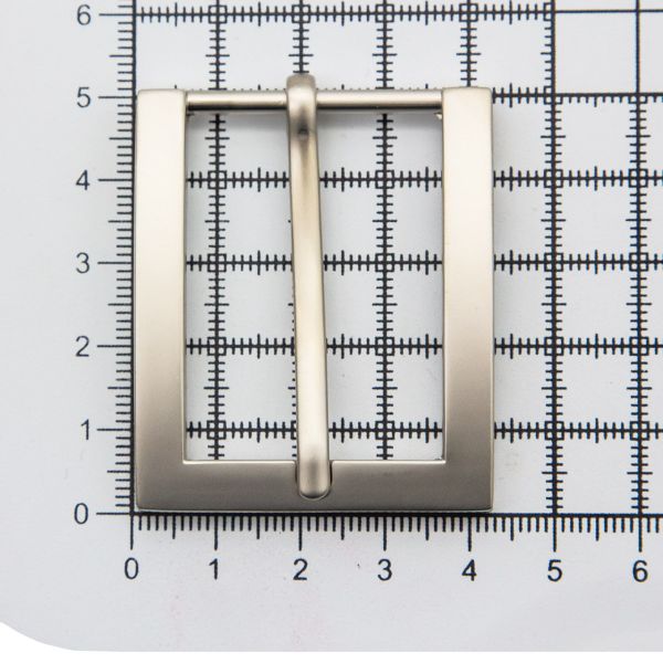 Пряжка ременная металл 30 мм.серебро, металл, 4 шт, BIG