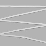 Резинка бельевая (стандартная) 5.0 мм / 10х10 метров, белый, С842