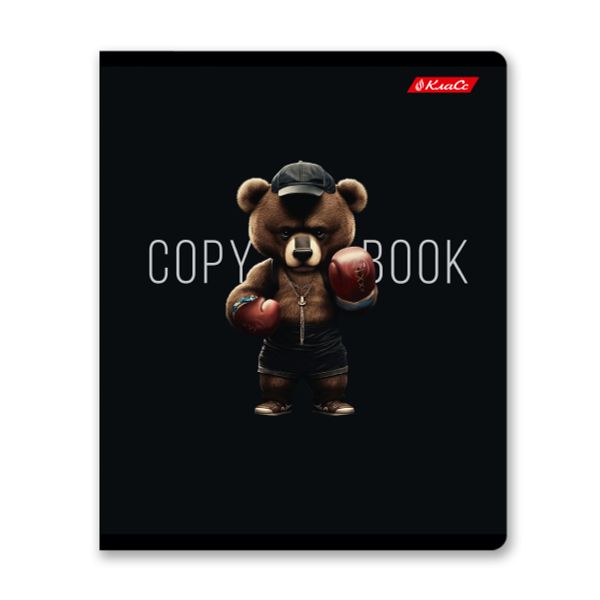 Тетрадь ученическая общая, софт-тач ламинация, A5+ 48 л. на скобе 65 г/м², белизна 100%, 10 шт, клетка в термоусадочной пленке, 000739 Мистер Х, Светоч 48ТЕТк-006