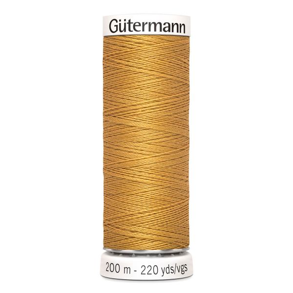 Нитки универсальные Gutermann Sew-all, 200м, 968 золотой, 5 катушек