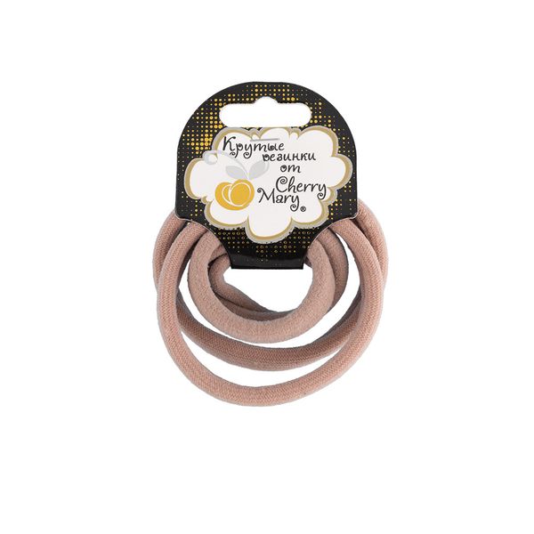 Набор резинок для волос, 20 шт, №02 бежевый, Cherry Mary V/R4046