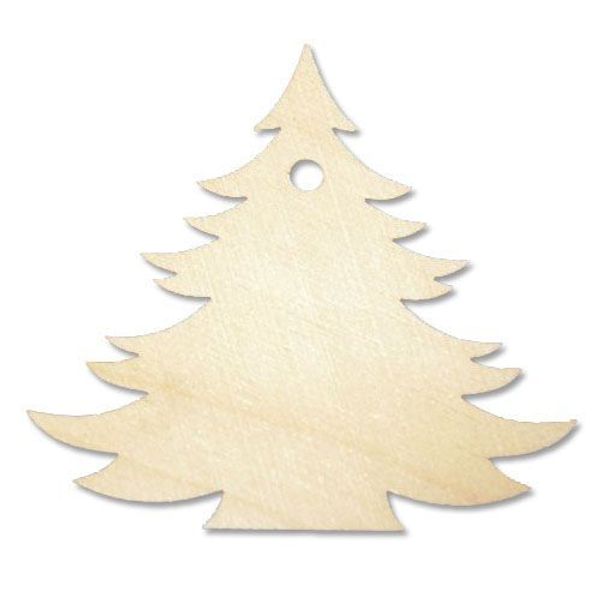 Заготовка для декорирования Подвеска Елка №3 10х11см, Astra&Craft