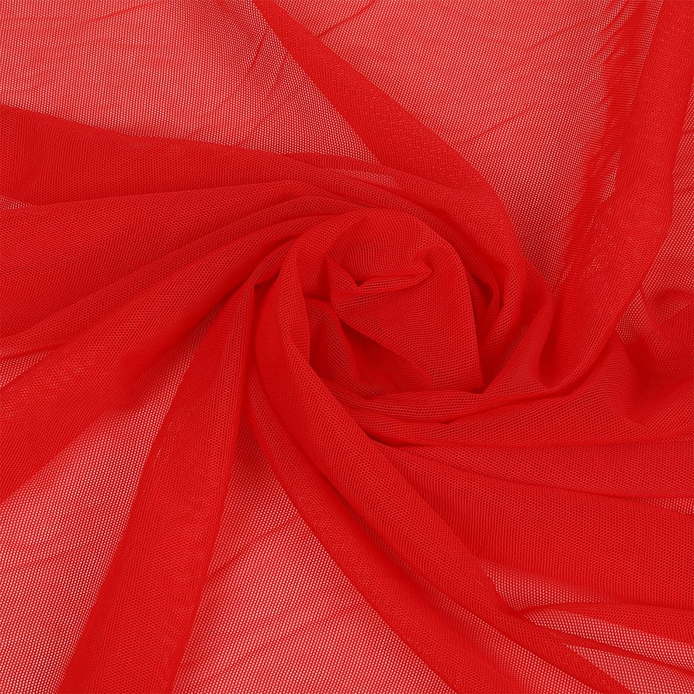 Сетка бельевая эластичная 80 г/м², шир.160 см / 50 метров, 100 красный /068.100/