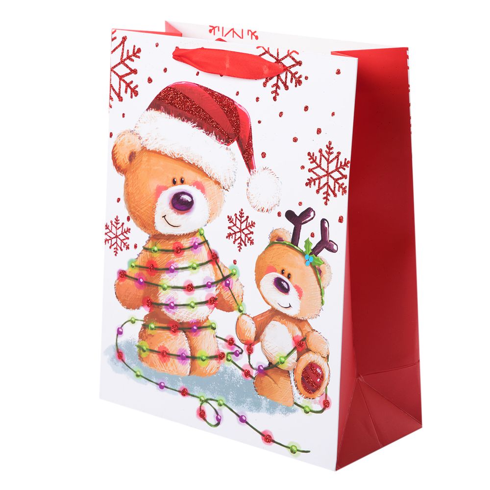 Подарочный пакет 210 г/м², 26х32х12 см, 12 шт, 09, Stilerra NBYM