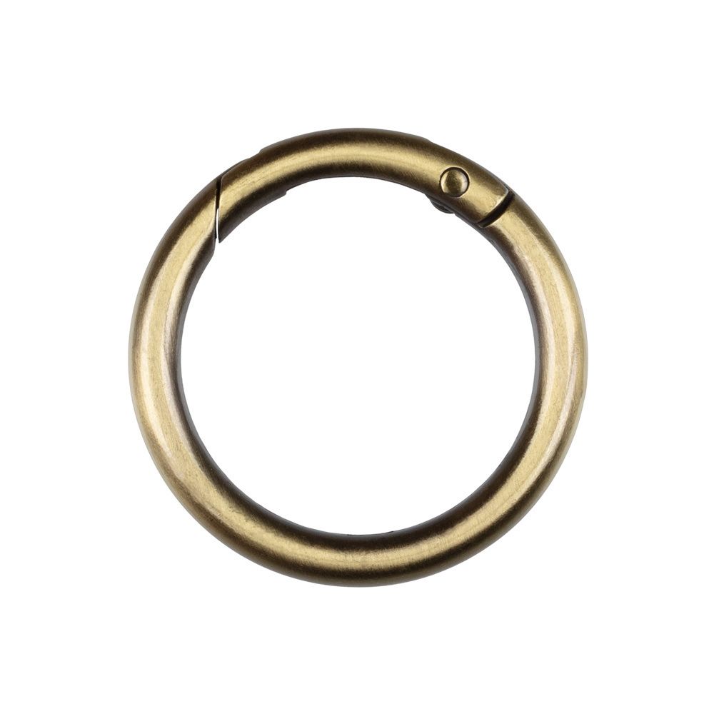 Карабин кольцо ⌀32 мм, 10 шт, 03 под бронзу, Gamma GH-232