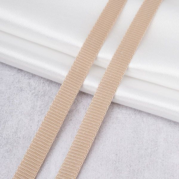 Стропа (ременная лента) 15 мм / 50 метров, 9.6 г/м, ГР, 71 бежевый, 79-20015