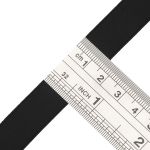 Резинка бельевая (бретелечная) матовая 15.0 мм / 50 метров, черный