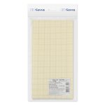 Канва Aida 14 ct, 50х50±2 см, бл.бледно-голубой в клетку, Gamma