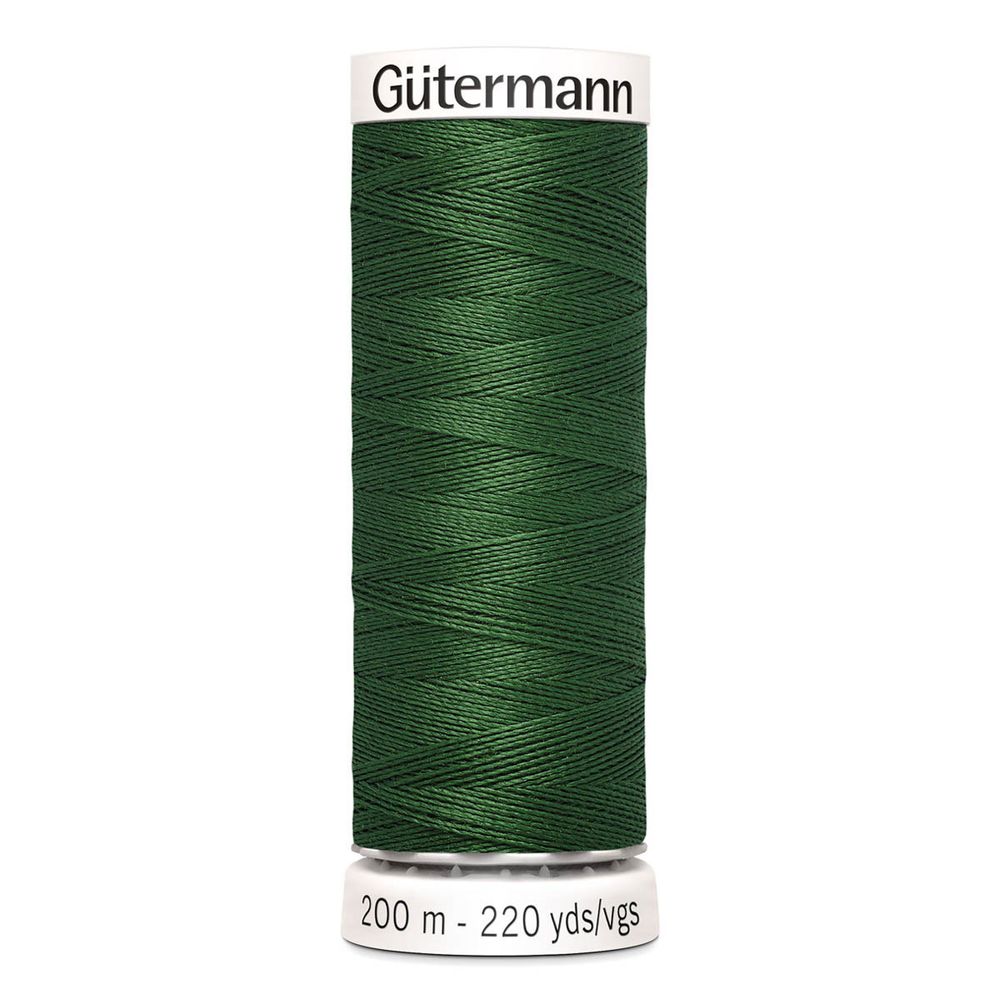 Нитки универсальные Gutermann Sew-all, 200м, 639 травяной, 1 катушка