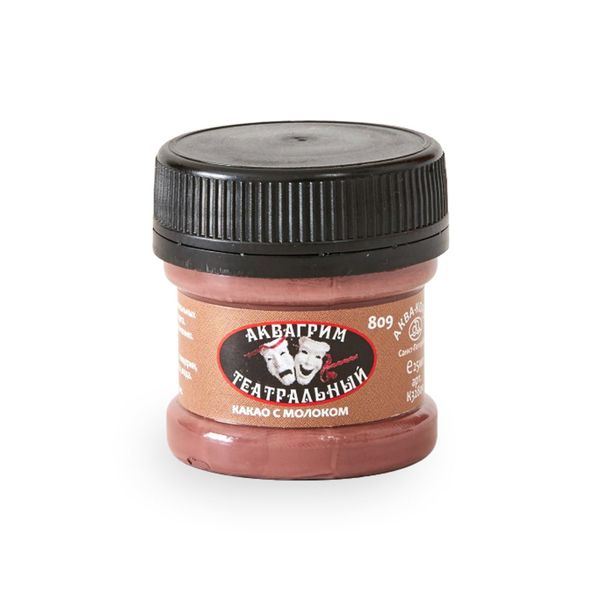Аквагрим театральный 25 мл, какао с молоком, Аква-колор