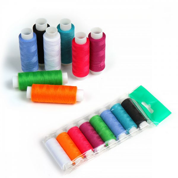 Швейные нитки (набор) ПНК им.Кирова 50/2, 150 м / 8 кат., Яркий, ассорти