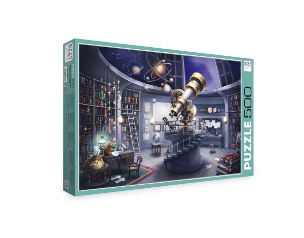 Пазл 500 элементов, Комната астронома, PZL-500/17, Фрея