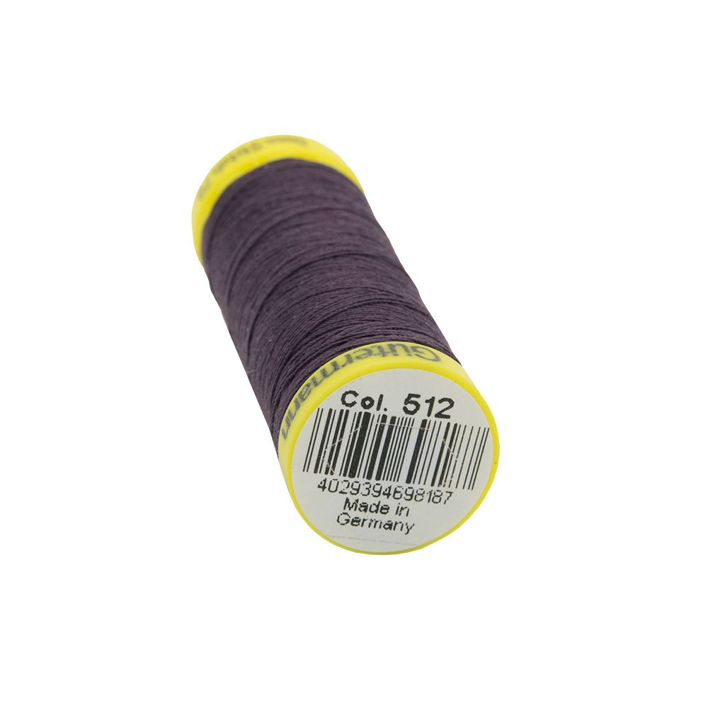 Нитки отделочные Gutermann Deco Stitch 70, 70м, 512 баклажан, 5 катушек