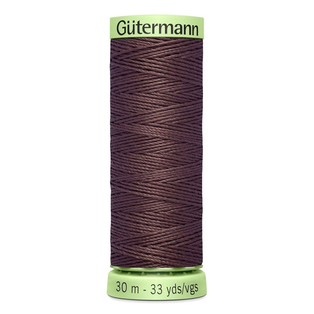 Нитки отделочные Gutermann Top Stitch, 30м, 883 т.горький шоколад, 5 катушек