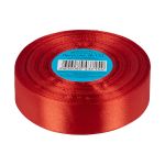 Лента атласная 1-сторонняя 25.0 мм / 33±2 метра, 123 коричнево-бордовый, Gamma