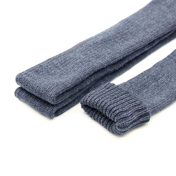 Манжеты трикотажные рукава 7.0 см / 3 метра, плотные, 126/м джинсовый