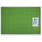 Мат для резки 2-сторонний 45х30 см, формат А3, бежевый/салатовый, Gamma DKD-03