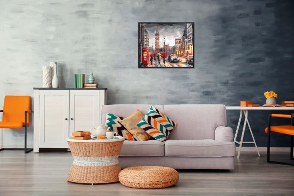 Картина по номерам Фрея, Гуляя по Лондону, 50х40 см