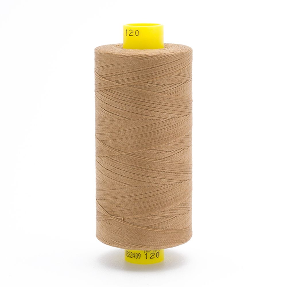 Нитка универсальная Gutermann Mara 120/2, 1000 м, 700207, 453 темно-песочный, 1 катушка