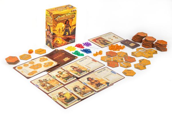 Игра настольная Динокости, Эврикус PG-17353