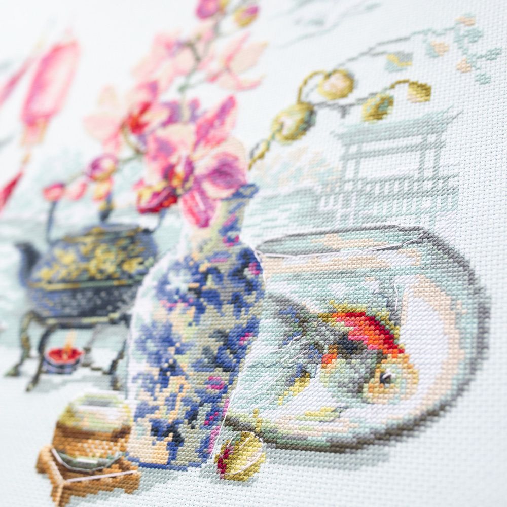 Набор для вышивания нитками Чудесная игла, Восточная фантазия, 40х30 см