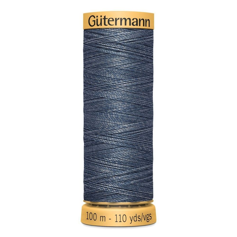 Нитки для штопки джинсов Gutermann Jeans, 100м, 5397 джинсовый, 5 катушек