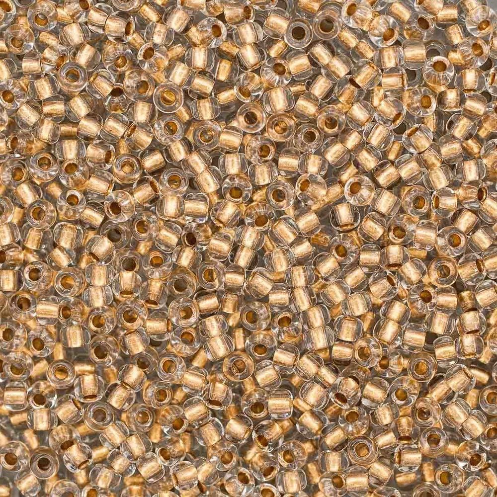 Бисер Preciosa прозрачный с бронзовым центром 10/0 (2.3 мм), круг.отв, 20гр, уп.5 шт Бисер Preciosa прозрачный с бронзовым центром 10/0 (2.3 мм), круг.отв, 20гр, уп.5 шт