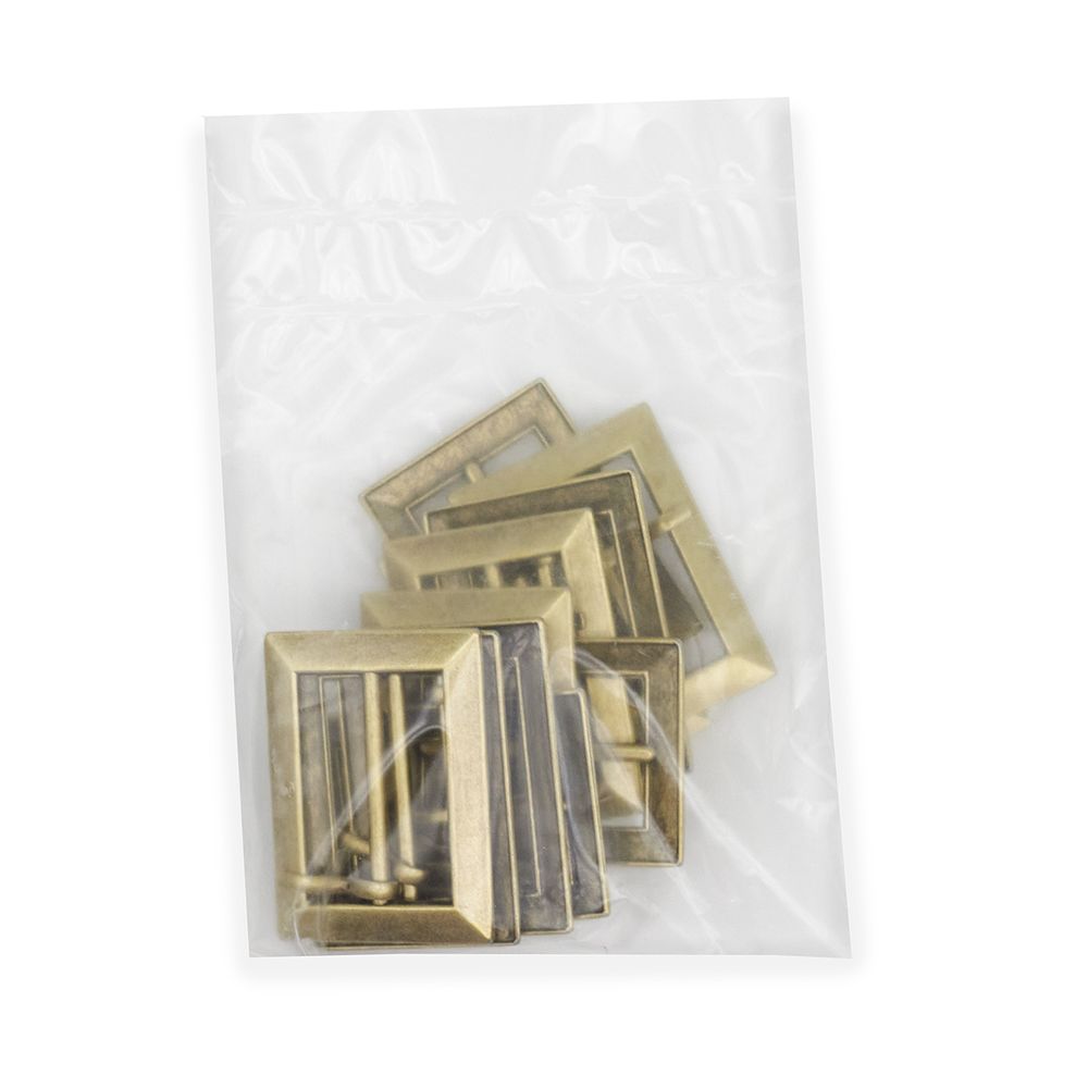 Пряжка ременная металл 30 мм. латунь, 10 шт, BIG