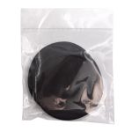 Термоаппликация Круг, черный, 73х73мм 50х50мм 10 шт, 011