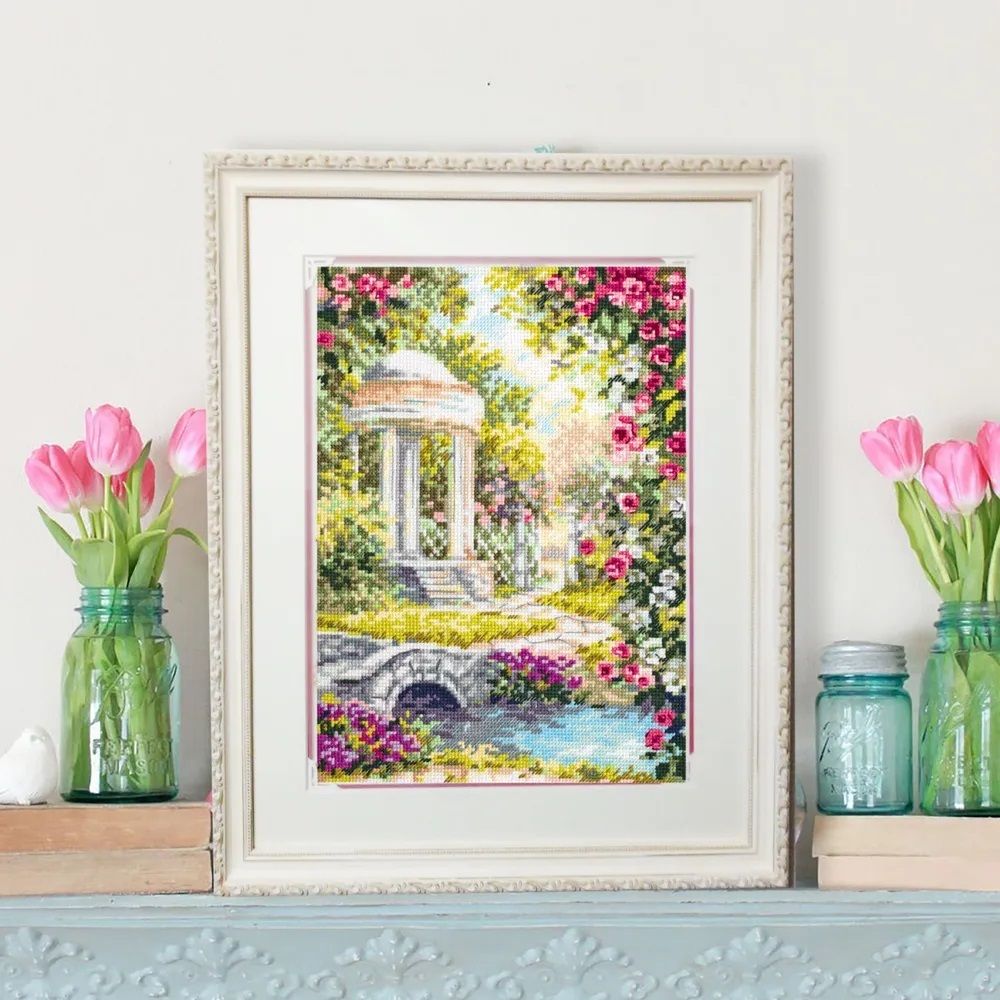 Набор для вышивания нитками Чудесная игла, Чудесный сад