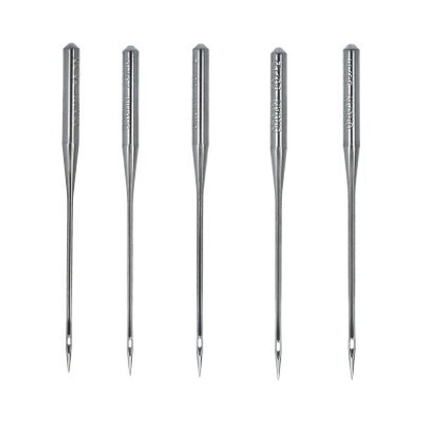 Иглы для швейных машин базовые универсальные 130/705 H, №70-90, 5 игл, в пенале 5120000 ассорти, ORGAN