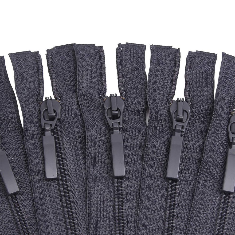 Молния спираль (витая) Arta Т5 (5 мм) 1 зам., разъем., 50 см, цв. 301 графит, уп.5 шт