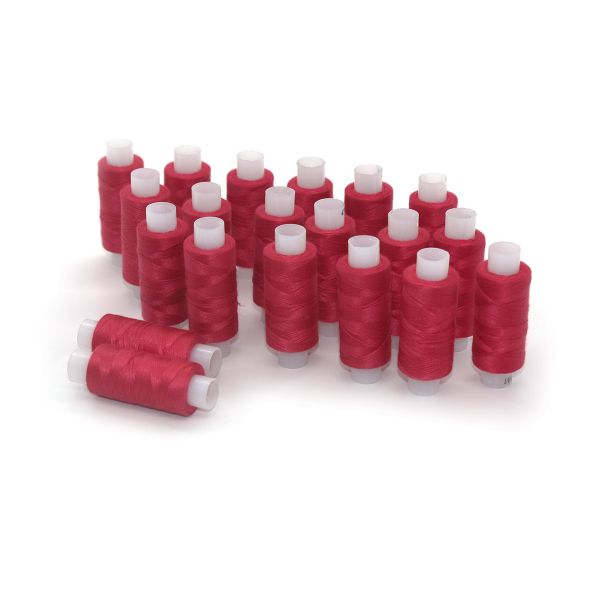 Нитки армированные ПНК им.Кирова 35ЛЛ, бытовые, 200 м / 20 кат., 1012 красный