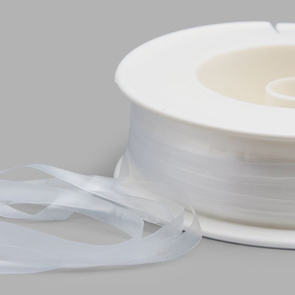 Резинка силиконовая (лента) 5.0 мм / 100 метров, плоская TPU