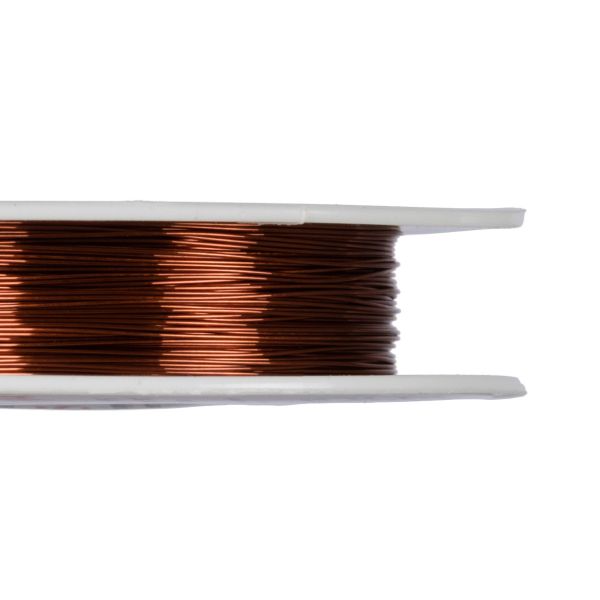 Проволока для бисера ⌀0.25 мм, 120 метров (12х10 метров), 04 под медь, Zlatka DG-025