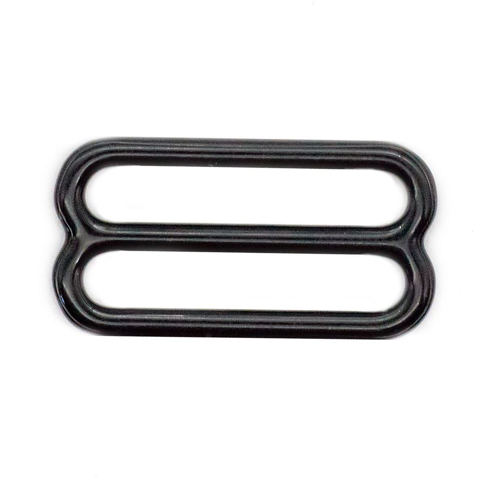 Рамки-регуляторы для бюстгальтера пластик 20.0 мм, черный, 100 шт, 512352-3