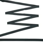 Тесьма брючная 15 мм, С790 (005 черный), 25 м