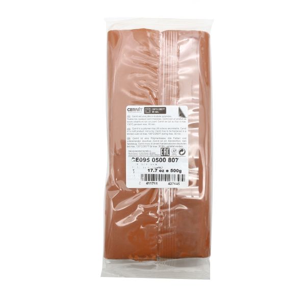 Полимерная глина Cernit Doll collection 500 гр, 807 карамельный