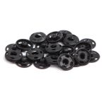 Кнопка пришивная металл ⌀11.0 мм, сталь, черные, 10 шт, Pony
