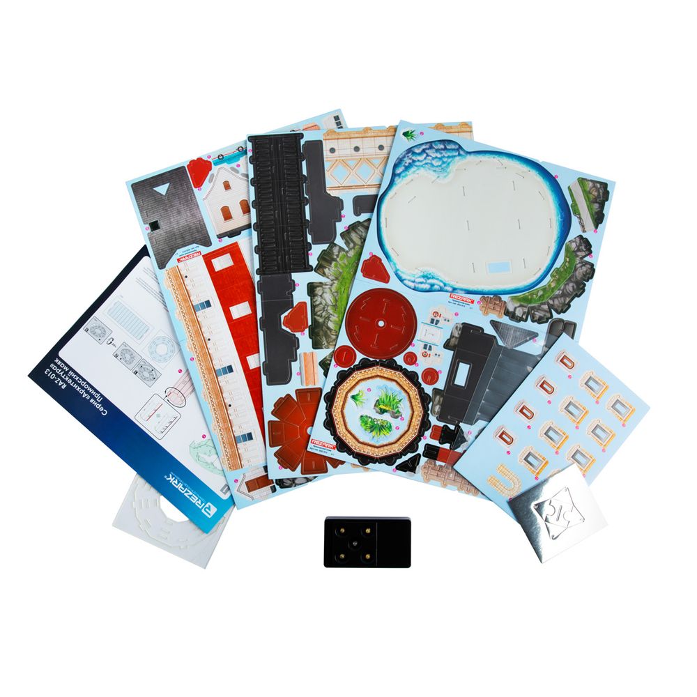 Пазл Серия Архитектура 72 элемента с LED подсветкой, Приморский маяк, Rezark, RAZ-013