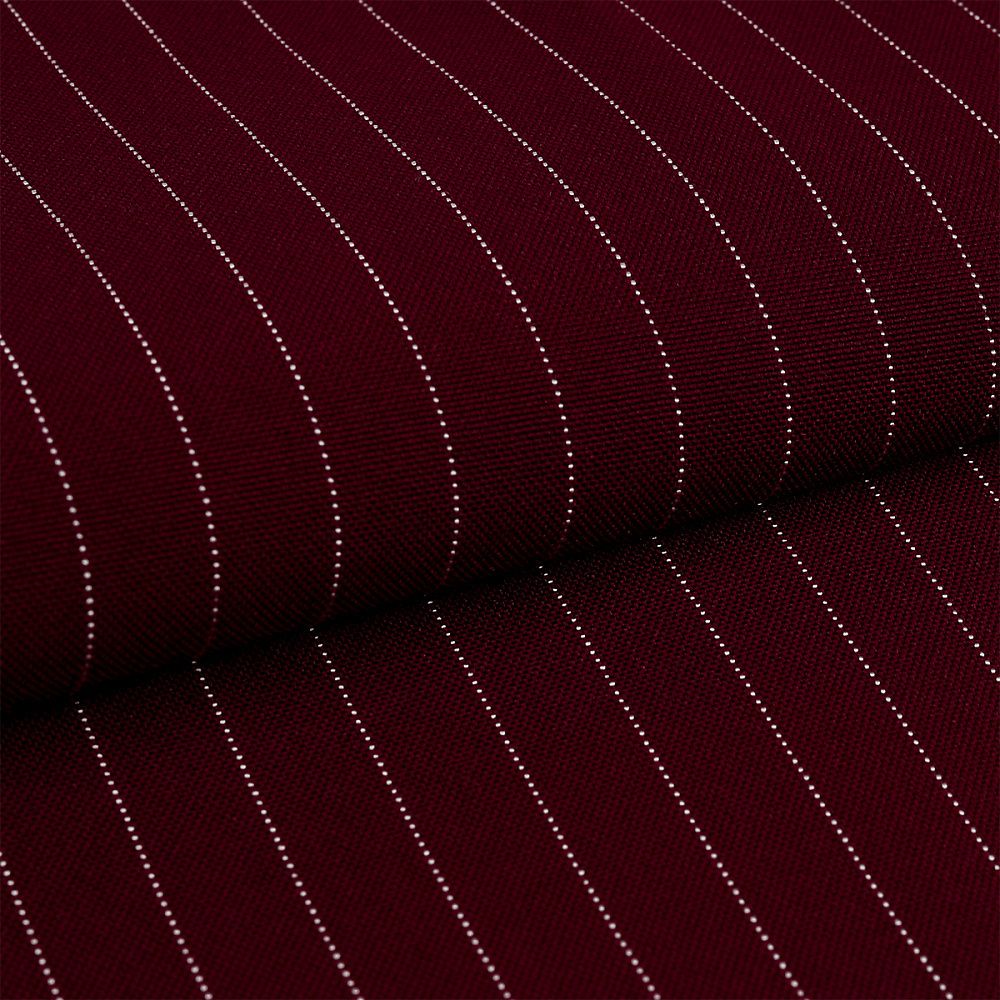 Габардин кач-во Фухуа 180 г/м², 150 см / 25 метров, в полоску, TBY.Gbf.st.24102.1.3, цв.03 бордовый