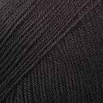 Пряжа Люблю вязать Зефир / уп.3 мот. по 100 г, 295 м, 999 черный