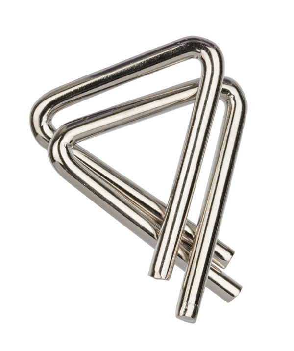 Головоломка металлическая, 1 шт, Треугольники 2 элемента, Delfbrick DLM-11