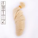 Трессы для кукол 15 см, 100 см, 38 г, 01 св.пшеничный, HobbyBe HAR-4