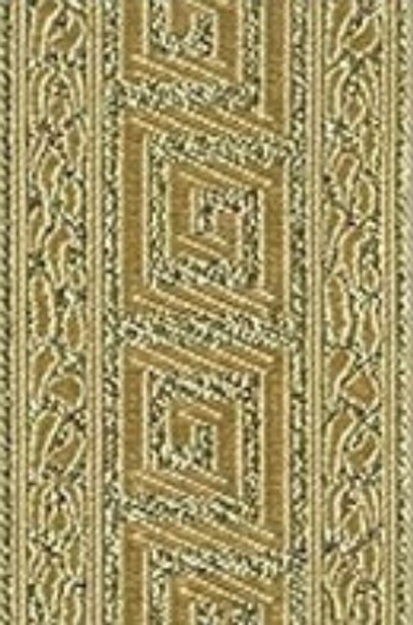 Лента (тесьма) жаккардовая 22.0 мм / 10±0.5 метров, золото, Gamma TRJ-06