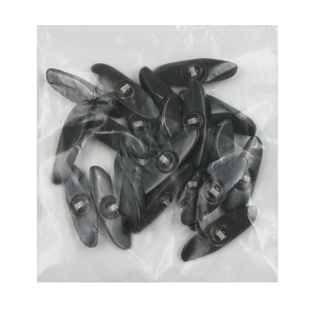 Пуговицы на ножке (3.01-203-45) (т.коричневый), Б25, 20 шт