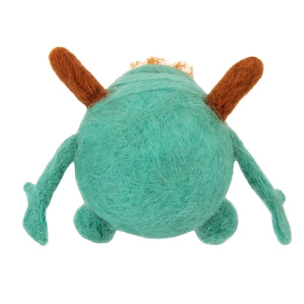 Набор для валяния Miadolla, Монстрик Айк, 8 см, WT-0213