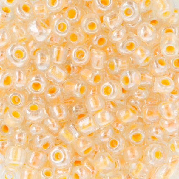 Бисер Zlatka 11/0 (2.1 мм), 100 г (10х10 г), №2202 оранжевый, GR