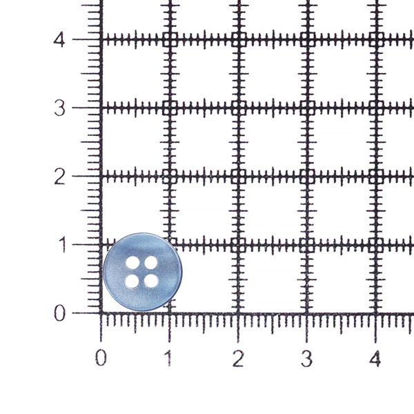 Пуговицы 4 прокола 18L (11мм), пластик (col.04 синий), CN_2846, 72 шт