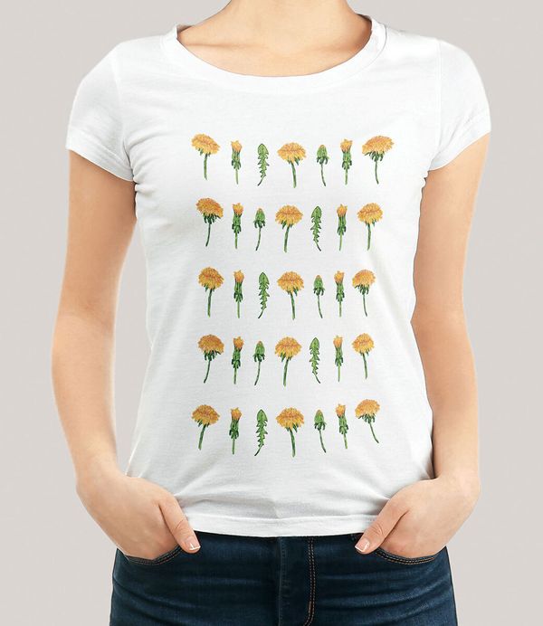 Набор для вышивания нитками Panna, Живая картина. Паттерн. Одуванчики, 24х30 см